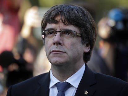 Catalan regional premier, Carles Puigdemont.