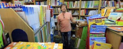 Juan Antonio del Valle, de la Librería Multicolor.