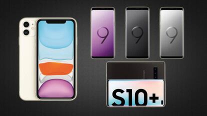 Seleccionamos hasta nueve 'smartphones' económicos reacondicionados de las marcas iPhone y Samsung para renovar tu aparato antiguo.