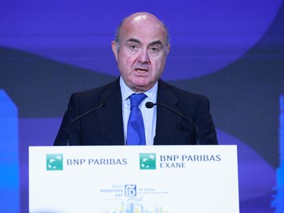 Luis de Guindos, vicepresidente del Banco Central Europeo.