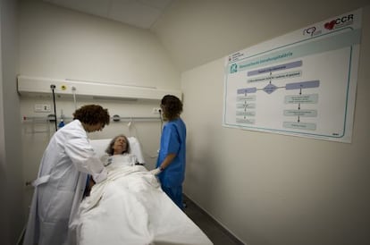 Una simulació amb actors al 4DHealth.