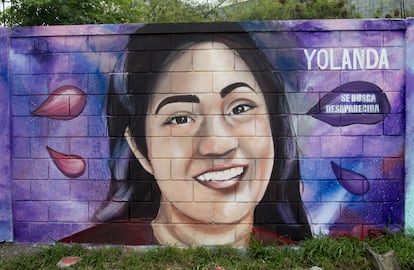 Mural en honor a Yolanda Martínez, en San Nicolás de los Garza, Nuevo León.