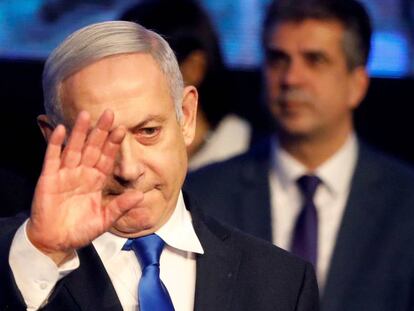 El primer ministro israelí, Benjamin Netanyahu, en Tel Aviv, el pasado 17 de noviembre.
