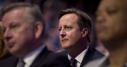 David Cameron, en el congreso del Partido Conservador.