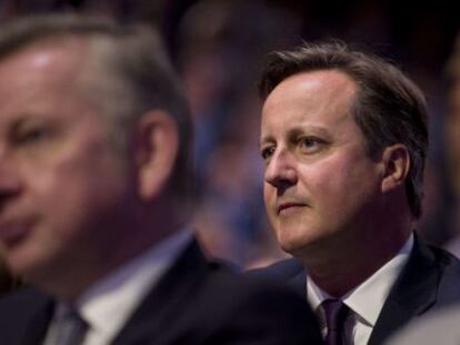 David Cameron, en el congreso del Partido Conservador.