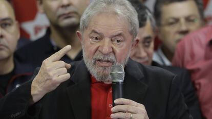 Lula ao falar sobre condenação