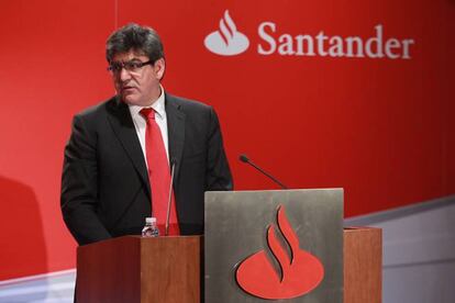 El nuevo consejero delegado de Banco Santander, Jos&eacute; Antonio &Aacute;lvarez.