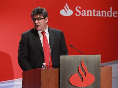 El nuevo consejero delegado de Banco Santander, Jos&eacute; Antonio &Aacute;lvarez.