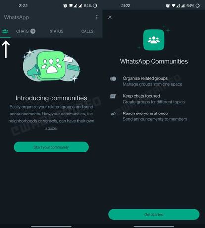 Comunidades en WhatsApp