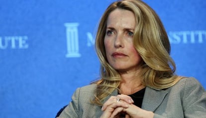 Laurene Powell, viuda de Steve Jobs.