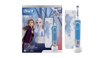 Cepillo de dientes Oral-B Kids Frozen 2 con funda de viaje