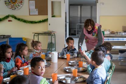 Comedor escolar Cataluña