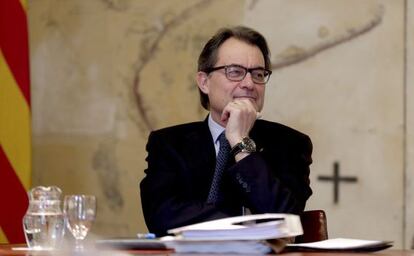 El presidente de la Generalitat, Artur Mas. 