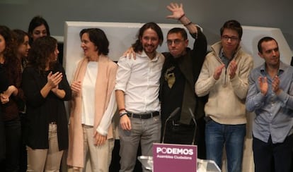 Clausura de la  Asamblea Ciudadana de Podemos. 