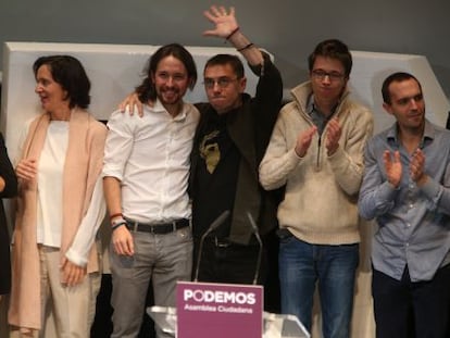 Clausura de l'Assemblea Ciutadana de Podem.
