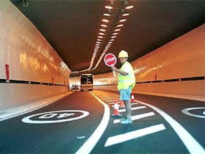 Un nuevo túnel atraviesa Montjuïc por debajo de Miramar