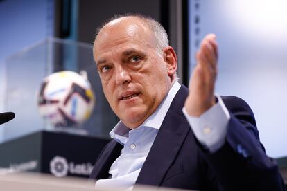 Javier Tebas, presidente de LaLiga.