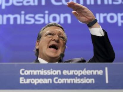 José Manuel Barroso, aquest dimecres, a Brussel·les.