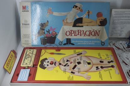 Juego 'Operación', presente en el Museo Andaluz del Juguete Vintage.
