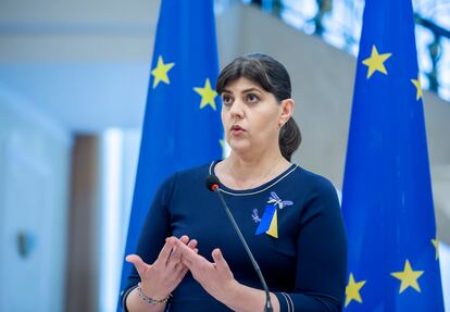 La jefa de la Fiscalía Europea, la rumana Laura Kovesi.