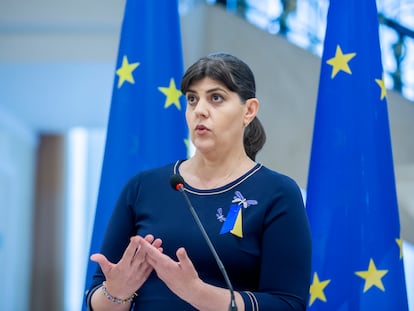 La jefa de la Fiscalía Europea, la rumana Laura Kovesi.