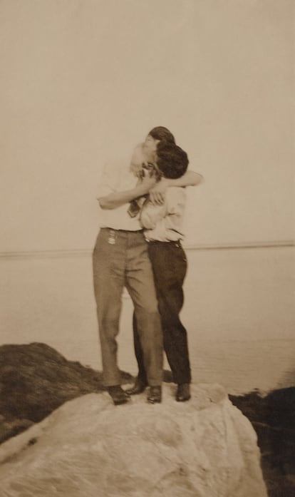 Inscripción en la foto: "Rocky Nook Labor Day 1910". El día del trabajo se celebra el primer lunes de septiembre, es una tradición estadounidense que se remonta a 1882.