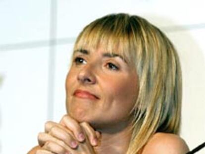 Cayetana Guillén, ayer en el Festival de Cine de Málaga.