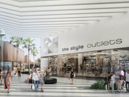 Proyecto de construcci&oacute;n de The Style Outlets en Viladecans, Barcelona.