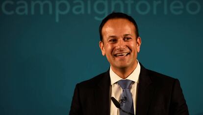 O candidato Leo Varadkar.