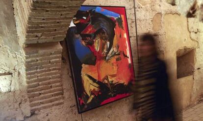 Una de las obras de la exposición 'Ent, Entorn, Cosmos' de Angels Le Fou