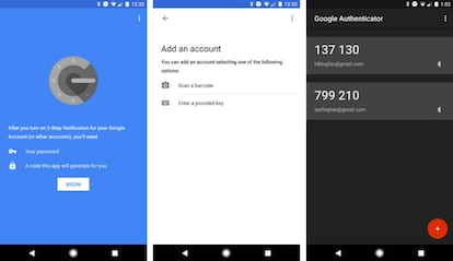 Google Authenticator se actualiza con muchos cambios.