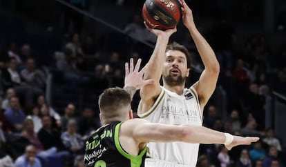 Llull, en el partido ante el Betis