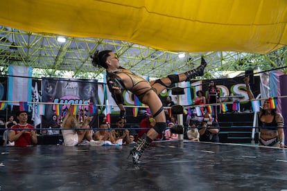 El espectáculo de 'voguing' durante el evento.