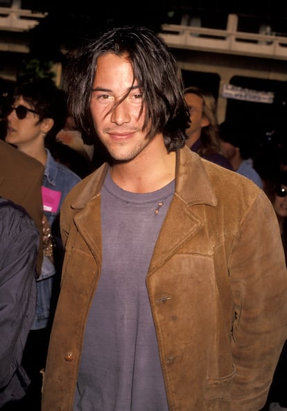 Keanu Reeves during en 1991.