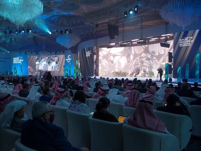 Apertura del Future Investment Initiative en Riad, el pasado 26 de octubre.