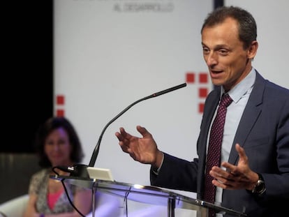 Duque durante su intervención en la clausura de la presentación de la decimocuarta edición del Informe CYD.