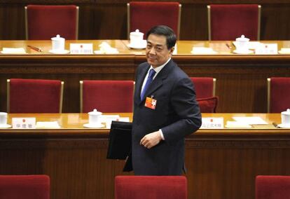 Bo Xilai, el pasado 9 de marzo.