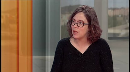 La diputada de la CUP, Eulàlia Reguant.