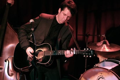 Joe Henry durante su actuación en la sala El Sol.