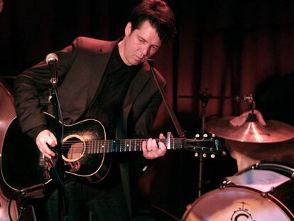 Joe Henry durante su actuación en la sala El Sol.