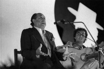 Antonio Mairena, en una imagen de 1980.