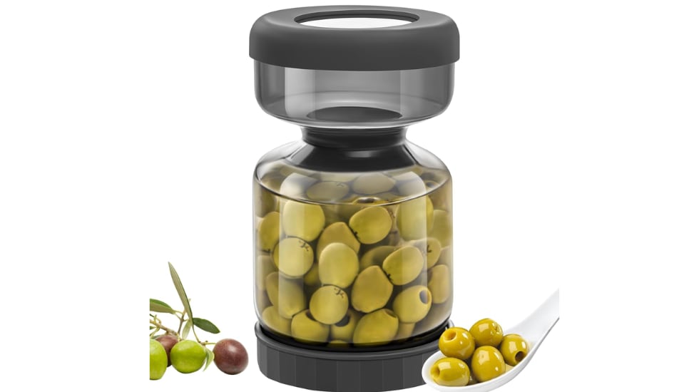 Este tarro para guardar encurtidos tiene más de 4.000 reseñas en Amazon.