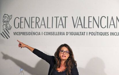 Oltra, vicepresidenta de la Generalitat valenciana y consejera de Igualdad y Pol&iacute;ticas Inclusivas.