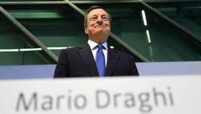 El presidente del BCE, Mario Draghi.