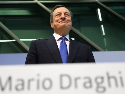 El presidente del BCE, Mario Draghi.