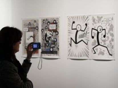 32ª edición de la Feria Internacional de Arte Contemporáneo, ARCO 2013, en el recinto de Ifema, en Madrid.
