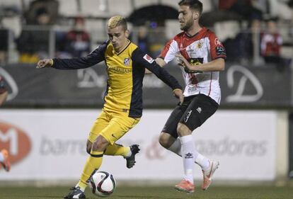 Griezman, en un momento del partido. 