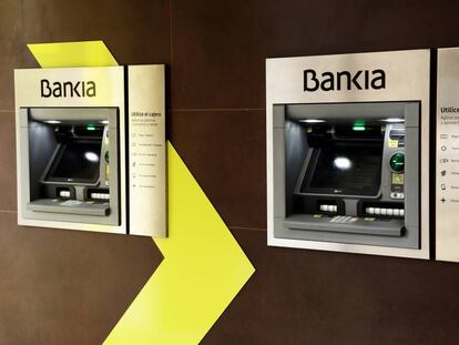 Cajeros automáticos de Bankia.