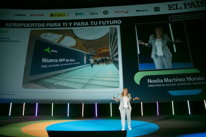 Noelia Martínez, directora de Talento, Diversidad y Bienestar en Aena.