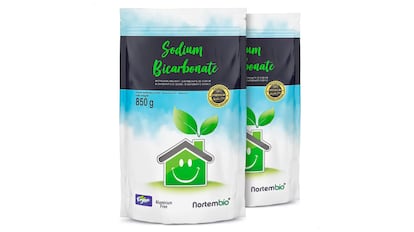 Bicarbonato de Sodio Ecológico 2x850 g. Origen 100% Natural. Quitamanchas y blanqueante.